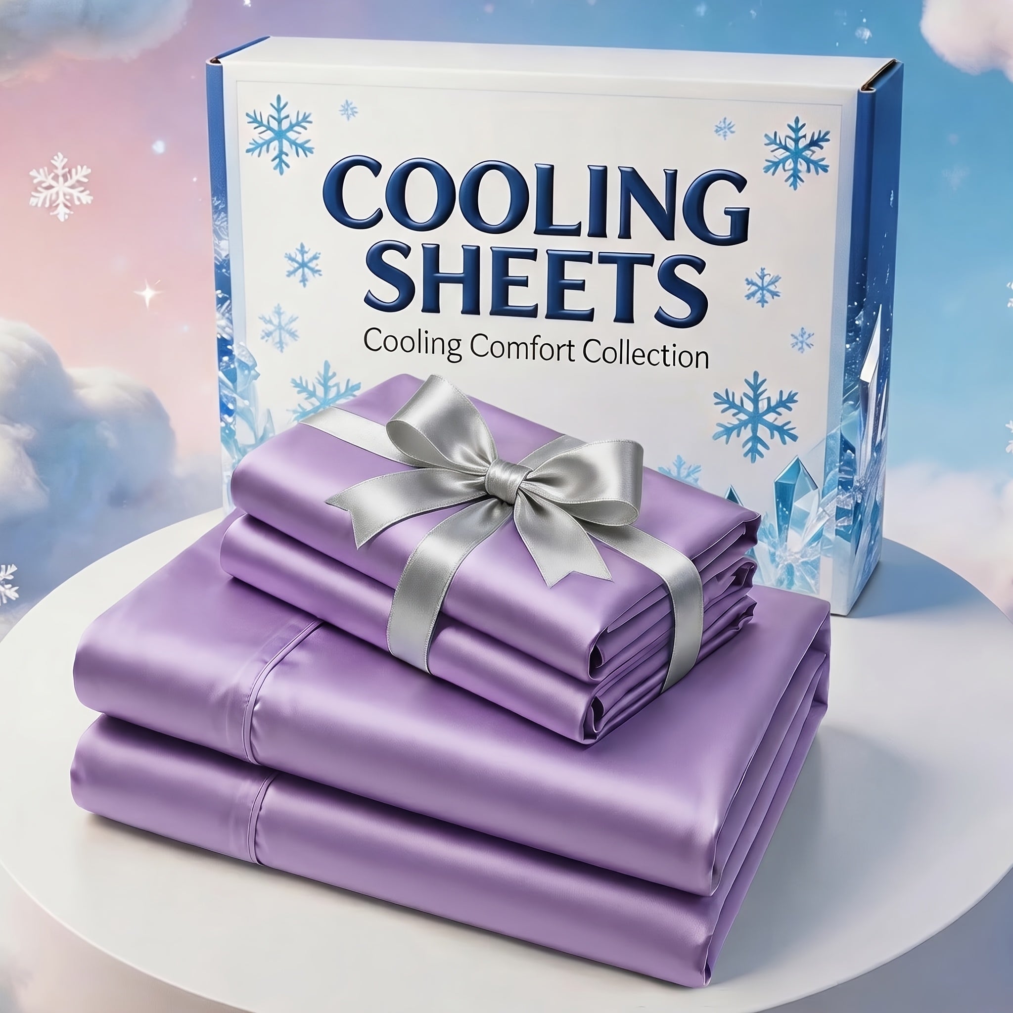 Extra Deep Pocket Bamboo Fiber Sheets Set - Breathable And Cooling Bed Sheets - Luxury Bed Sheet Set - Soft, Wrinkle-Free And Comfy - Easy to Care for And Hypoallergenic, Suitable for Kids' Rooms And Master Bedrooms