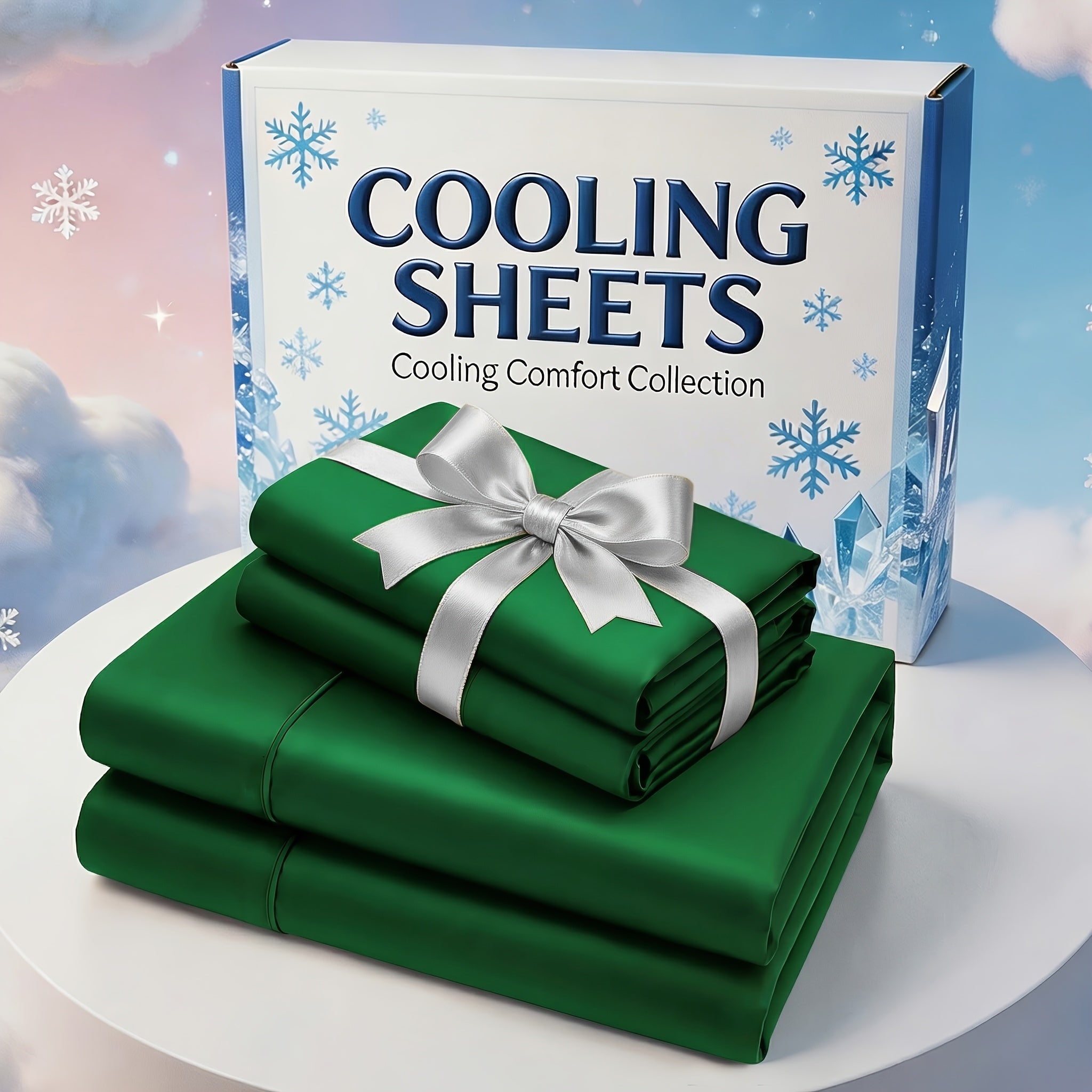 Extra Deep Pocket Bamboo Fiber Sheets Set - Breathable And Cooling Bed Sheets - Luxury Bed Sheet Set - Soft, Wrinkle-Free And Comfy - Easy to Care for And Hypoallergenic, Suitable for Kids' Rooms And Master Bedrooms