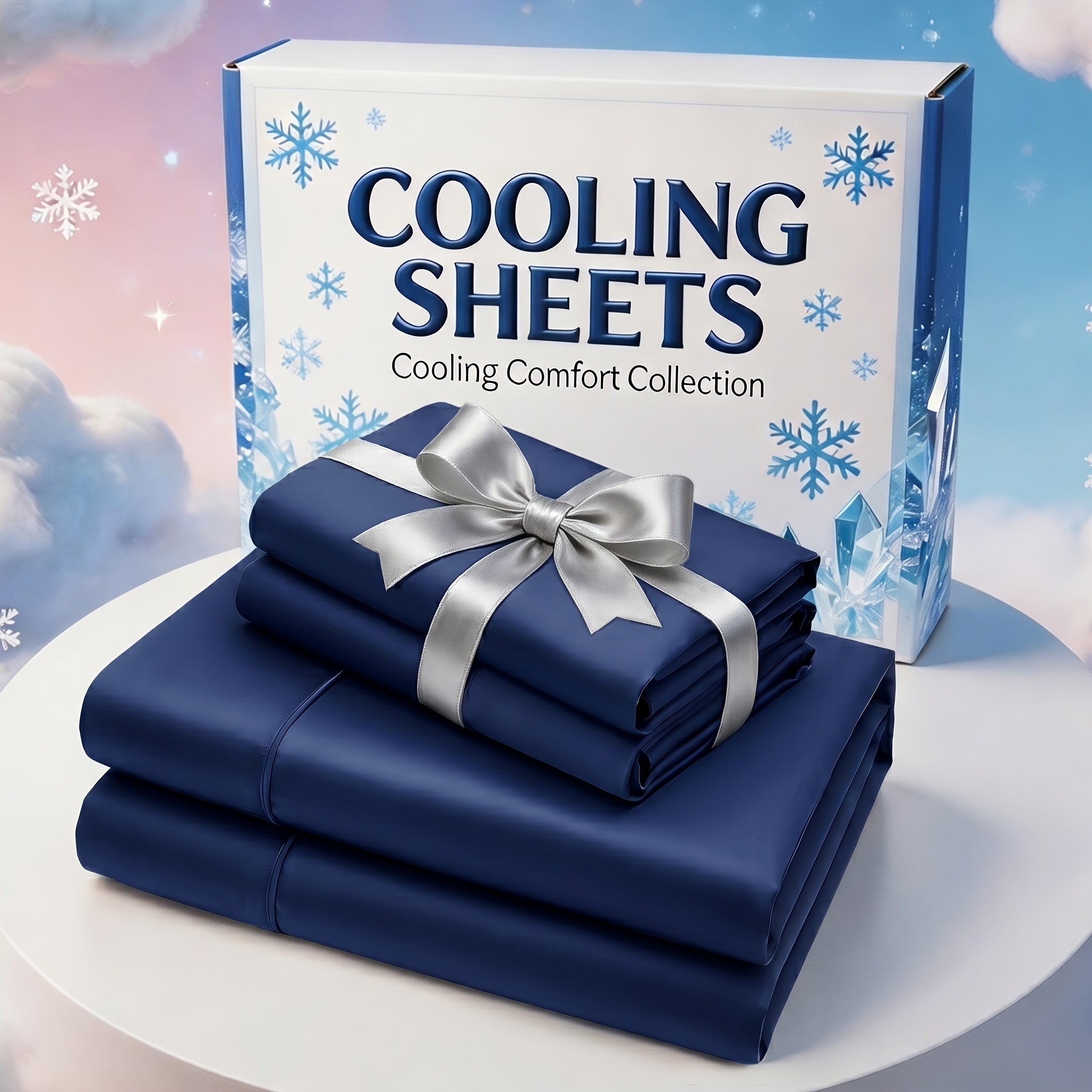 Extra Deep Pocket Bamboo Fiber Sheets Set - Breathable And Cooling Bed Sheets - Luxury Bed Sheet Set - Soft, Wrinkle-Free And Comfy - Easy to Care for And Hypoallergenic, Suitable for Kids' Rooms And Master Bedrooms