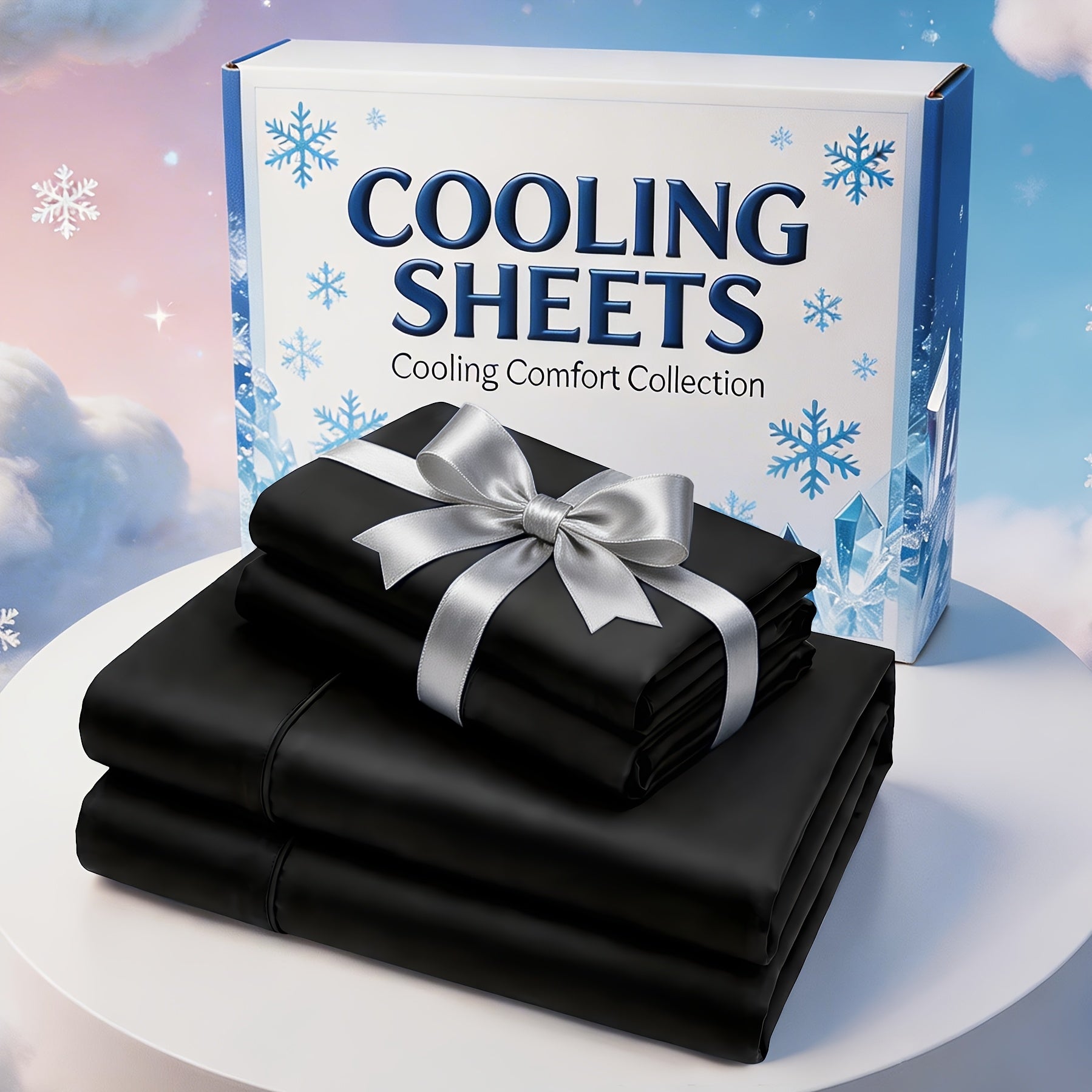 Extra Deep Pocket Bamboo Fiber Sheets Set - Breathable And Cooling Bed Sheets - Luxury Bed Sheet Set - Soft, Wrinkle-Free And Comfy - Easy to Care for And Hypoallergenic, Suitable for Kids' Rooms And Master Bedrooms